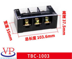 Cầu đấu điện domino khối TBC-1003